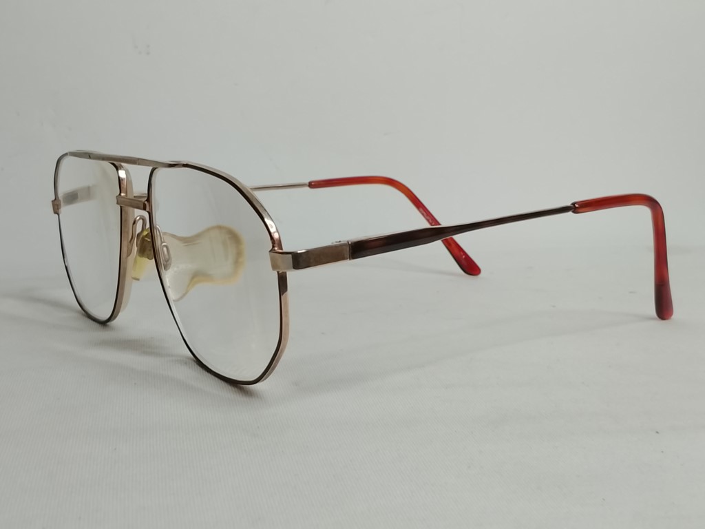 Genuinas gafas retro. aviador Años 80s Magnavision 8 /Hombre / Marron - Image 5