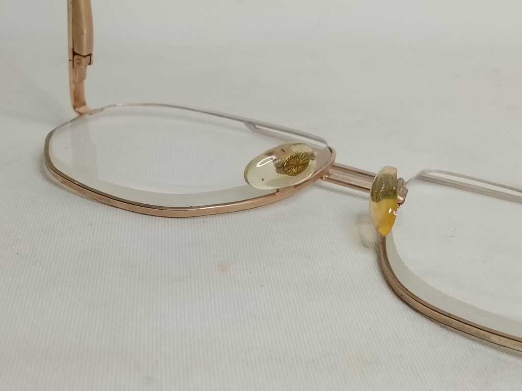 Genuinas gafas retro. aviador Años 80s Magnavision 8 /Hombre / Marron - Image 9