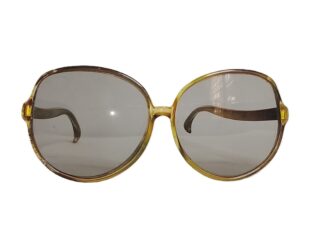 Genuinas gafas retro. PIETRO FARINA, 1960s DAMA, OLIVA / raros