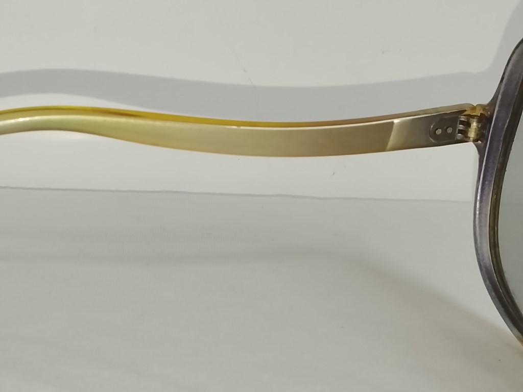 Genuinas gafas retro. PIETRO FARINA, 1960s DAMA, OLIVA / raros - Image 5