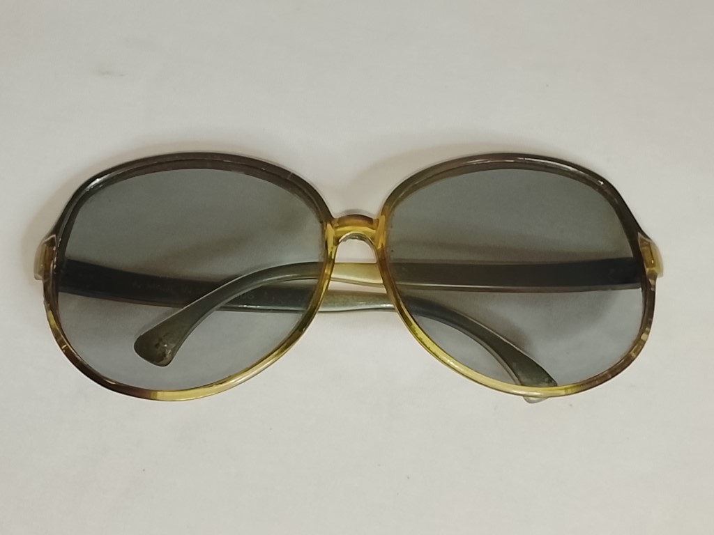 Genuinas gafas retro. PIETRO FARINA, 1960s DAMA, OLIVA / raros - Image 8