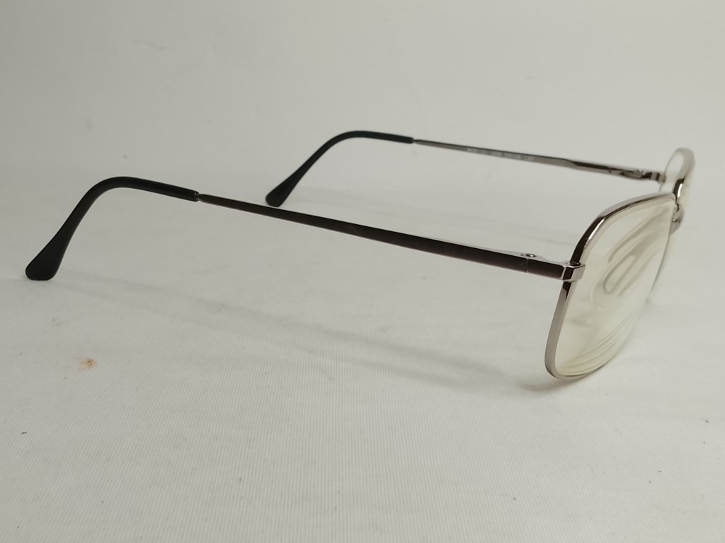 Genuinas gafas retro. aviador Viza Gun, Años 80s caballero, metal /raros - Image 5