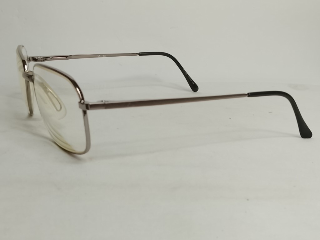 Genuinas gafas retro. aviador Viza Gun, Años 80s caballero, metal /raros - Image 6