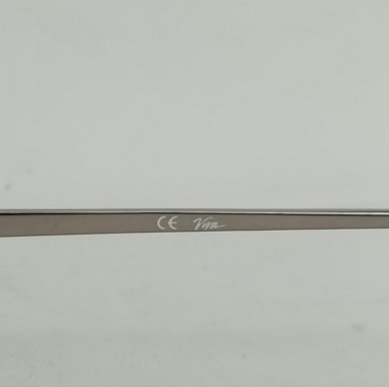 Genuinas gafas retro. aviador Viza Gun, Años 80s caballero, metal /raros - Image 9