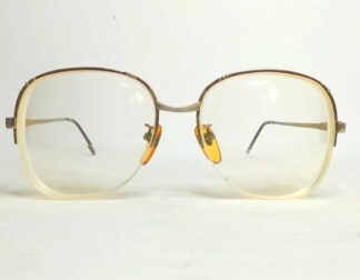 Genuinas gafas retro. Años 70s S/M Dama,  Metal