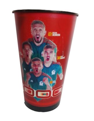 Vaso coleccionable, Coca Cola y Seleccion Nacional, Gool / Futbol