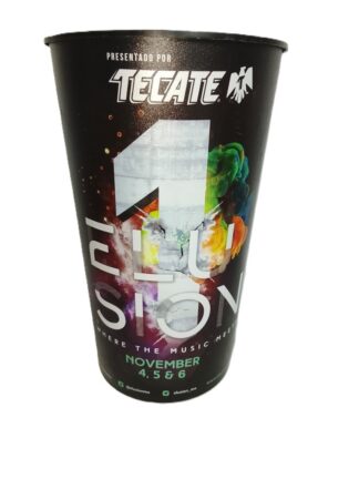 Vaso coleccionable, Festival Elusion 2006 Tecate, Primera edicion.