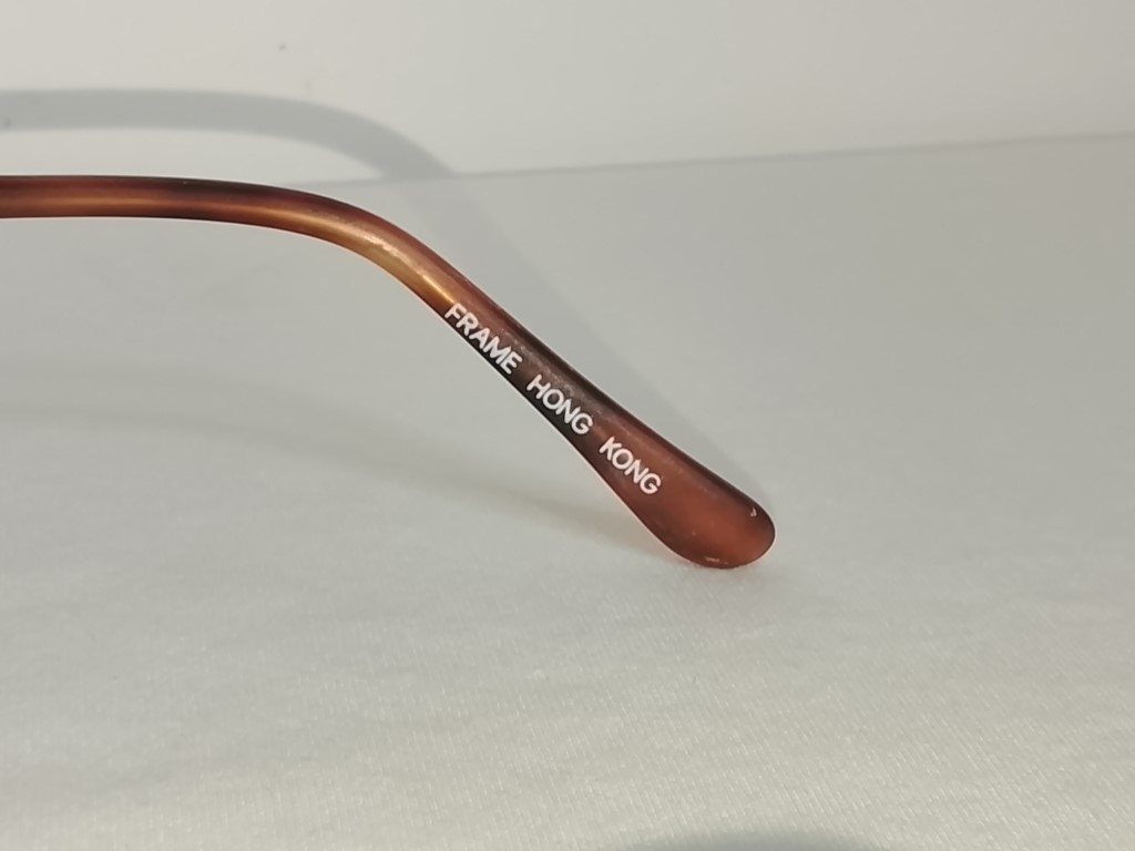 Genuinas gafas retro. Conrad Matt 1980s Marrón, Unisex Raras - Image 8