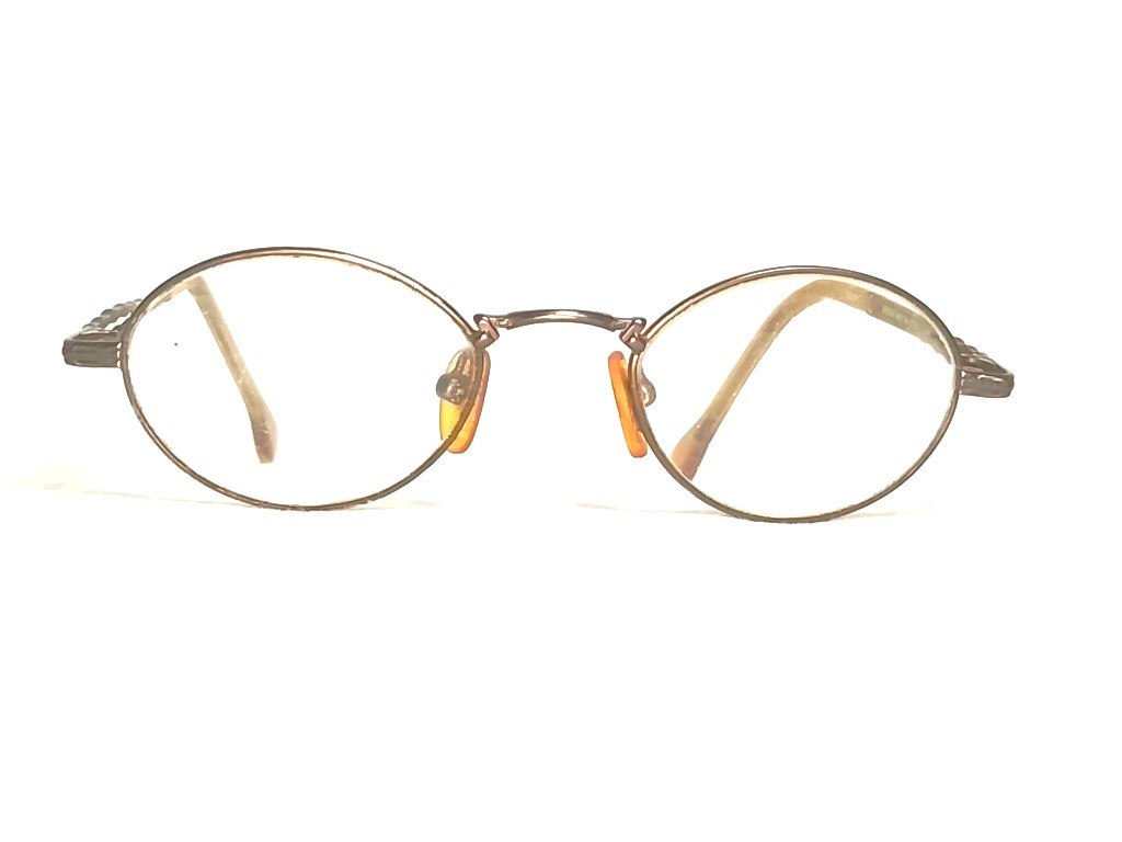Genuinas gafas retro. Nicolle Miller 1990s , Dama. Marron