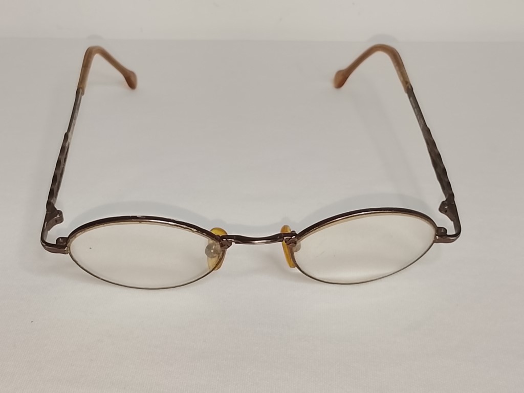 Genuinas gafas retro. Nicolle Miller 1990s , Dama. Marron - Image 3