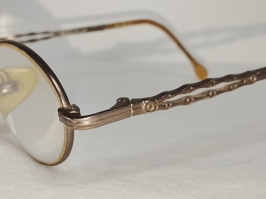 Genuinas gafas retro. Nicolle Miller 1990s , Dama. Marron - Image 6