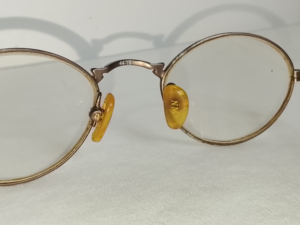 Genuinas gafas retro. Nicolle Miller 1990s , Dama. Marron - Image 10