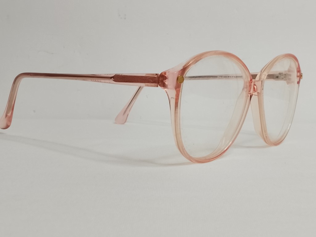 Genuinas gafas retro. Gafas United Optical 1980s Angel, Dama, Beige - Image 3