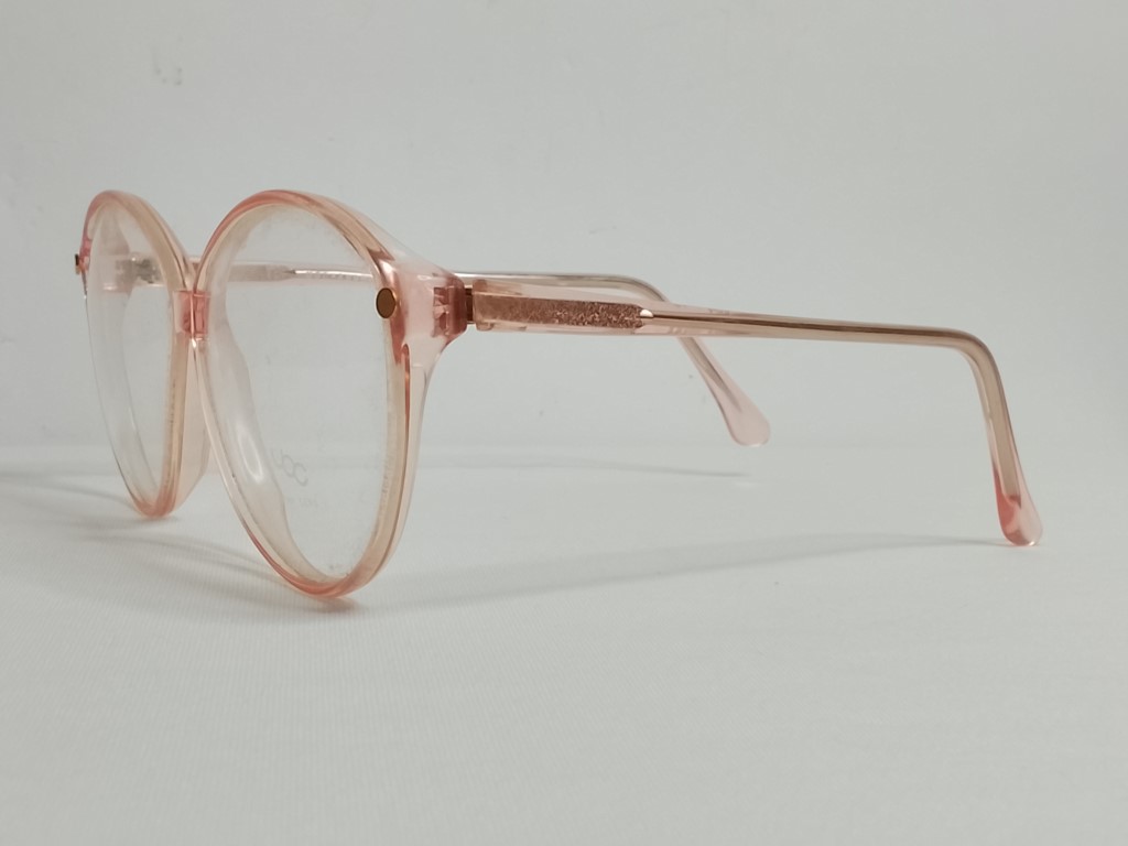 Genuinas gafas retro. Gafas United Optical 1980s Angel, Dama, Beige - Image 4