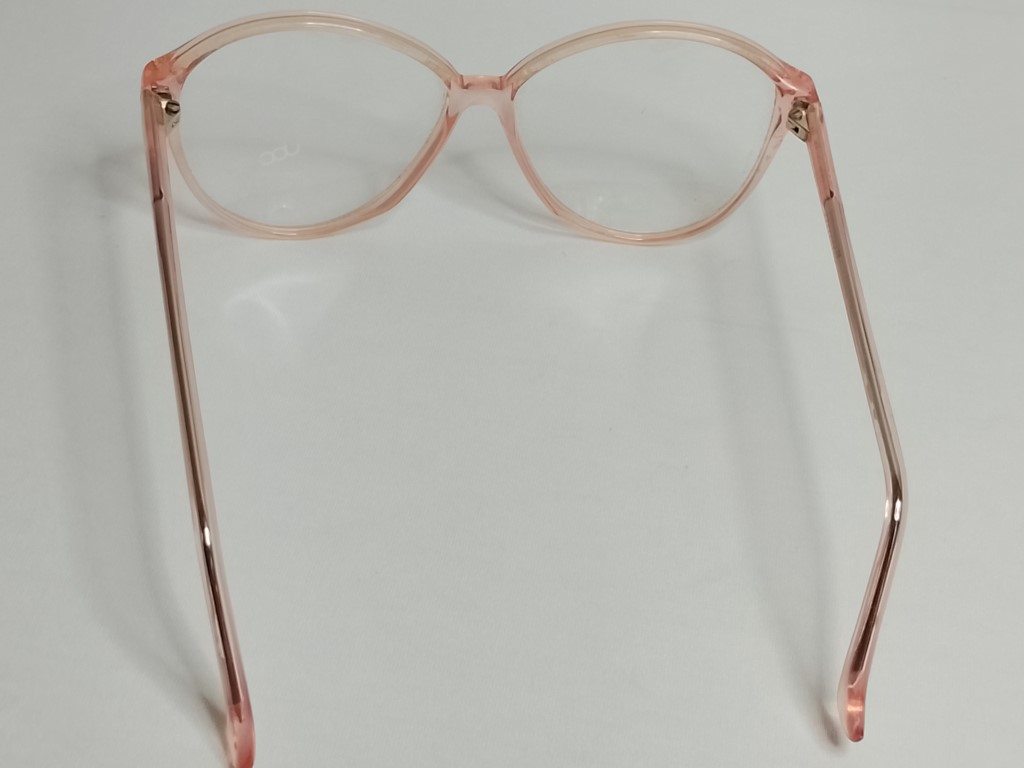 Genuinas gafas retro. Gafas United Optical 1980s Angel, Dama, Beige - Image 5