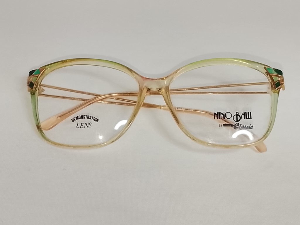 Genuinas gafas retro. Nino Balli, Classic, Dama, 1980s - Image 11