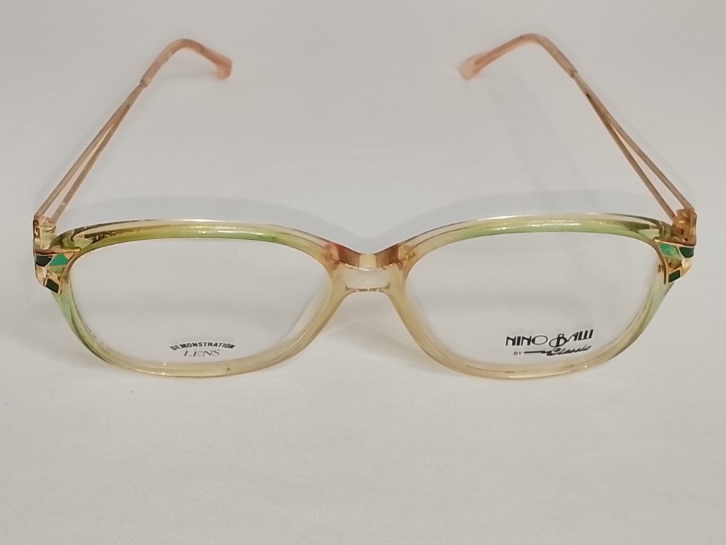 Genuinas gafas retro. Nino Balli, Classic, Dama, 1980s - Image 3