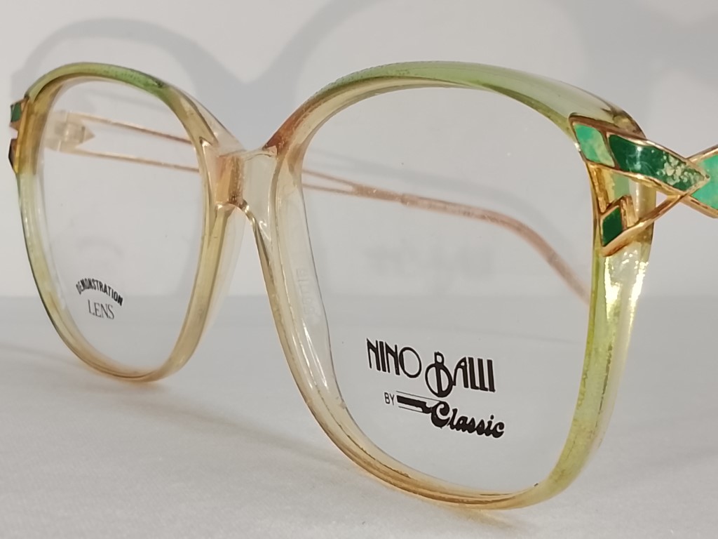 Genuinas gafas retro. Nino Balli, Classic, Dama, 1980s - Image 7