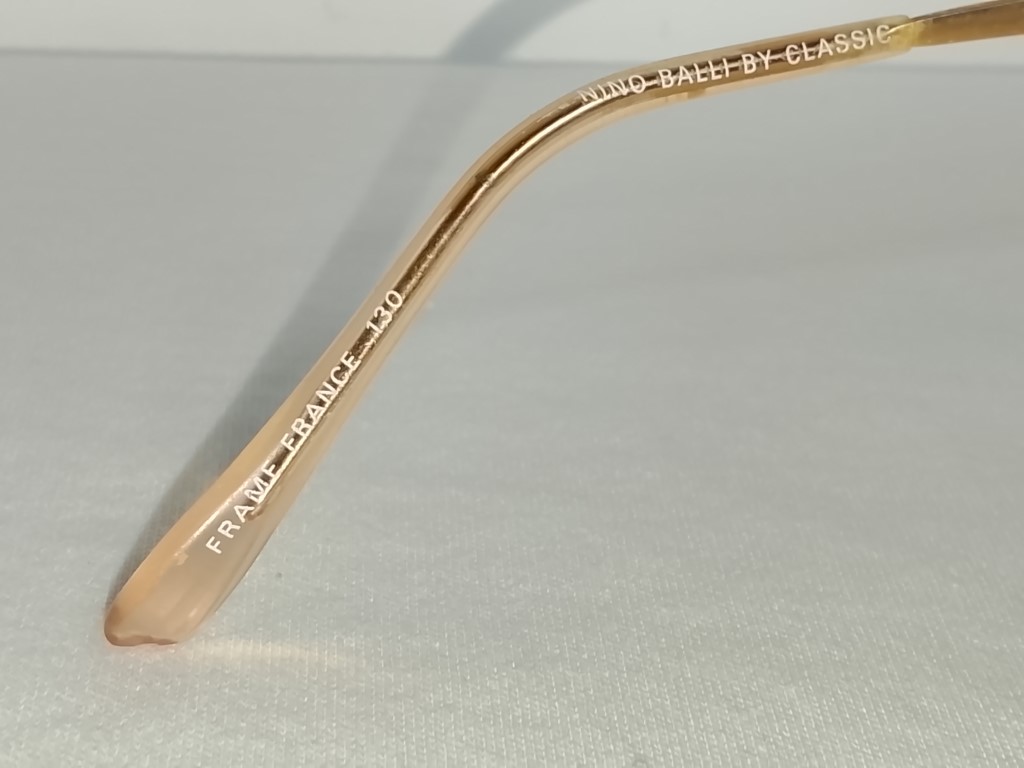 Genuinas gafas retro. Nino Balli, Classic, Dama, 1980s - Image 8