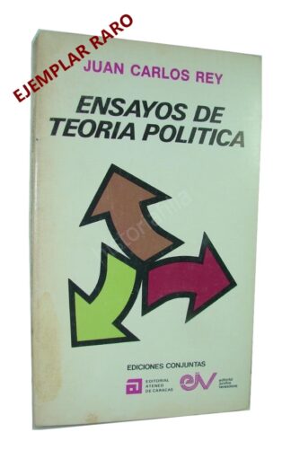 Ensayos De Teoria Politica, Juan Carlos Rey, 1980 1ra Ed. Plt