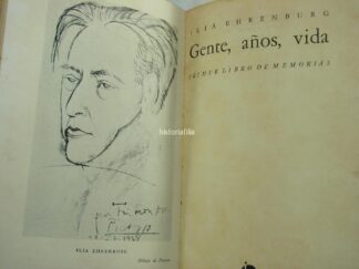 Gente, Años , Vida Ilia Ehremburg 1962 1ra Ed