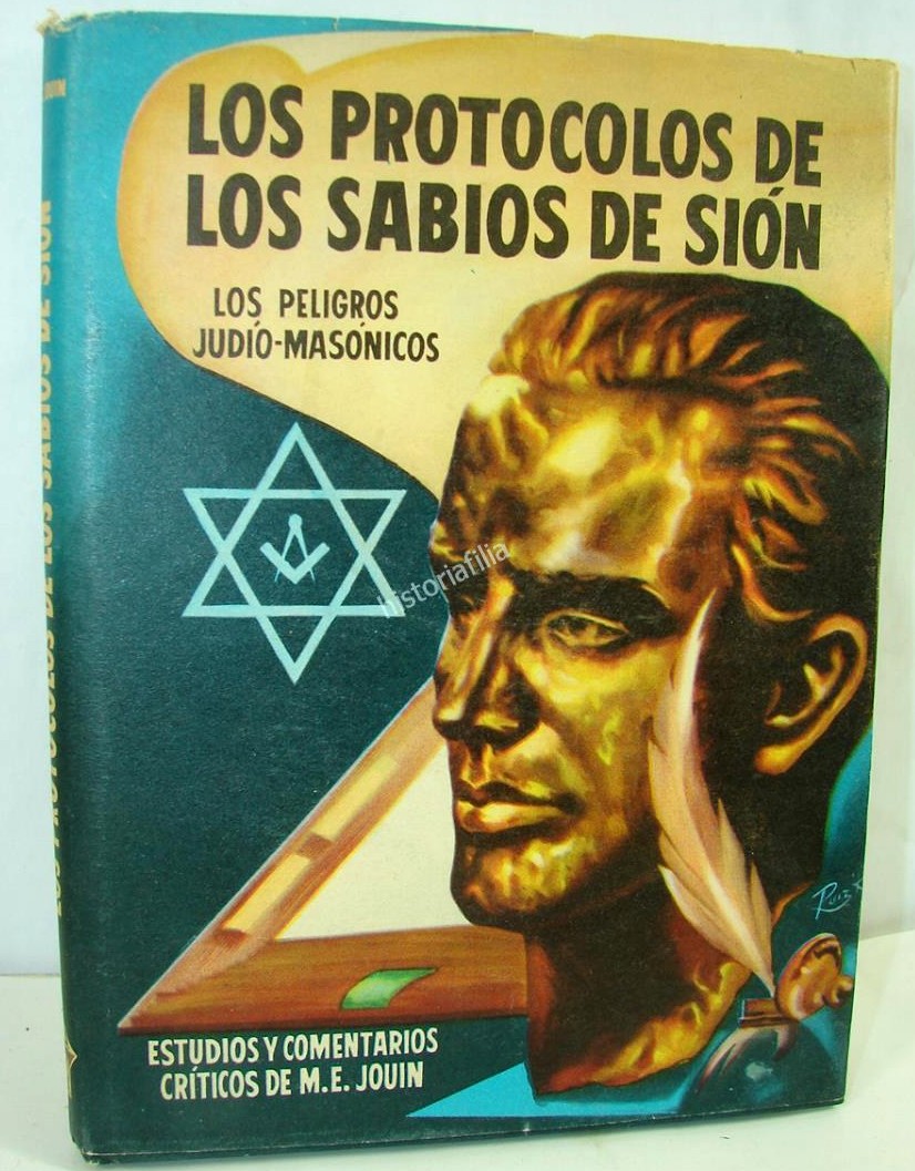 LIBRO. LOS PROTOCOLOS DE LOS SABIOS DE SION 1960 -POLITICA - Imagen 2