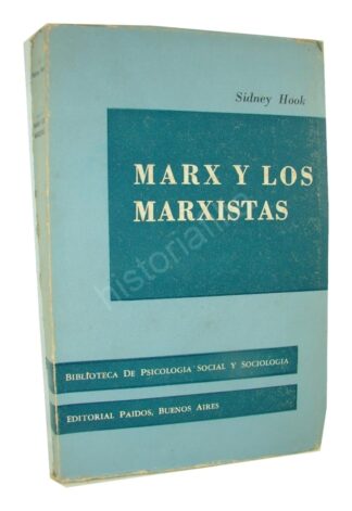 Marx Y Los Marxistas, Sidney Hook 1965 Plt