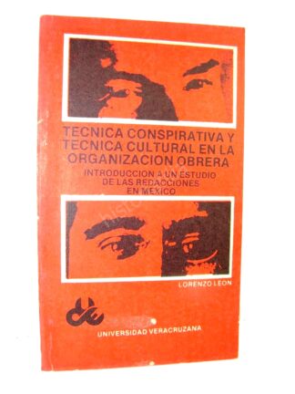 Tecnica Conspirativa, Y Cultural Etc., Lorenzo Leon 1984 Plt